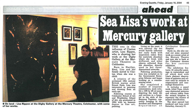 Digby Gallery solo exhibition